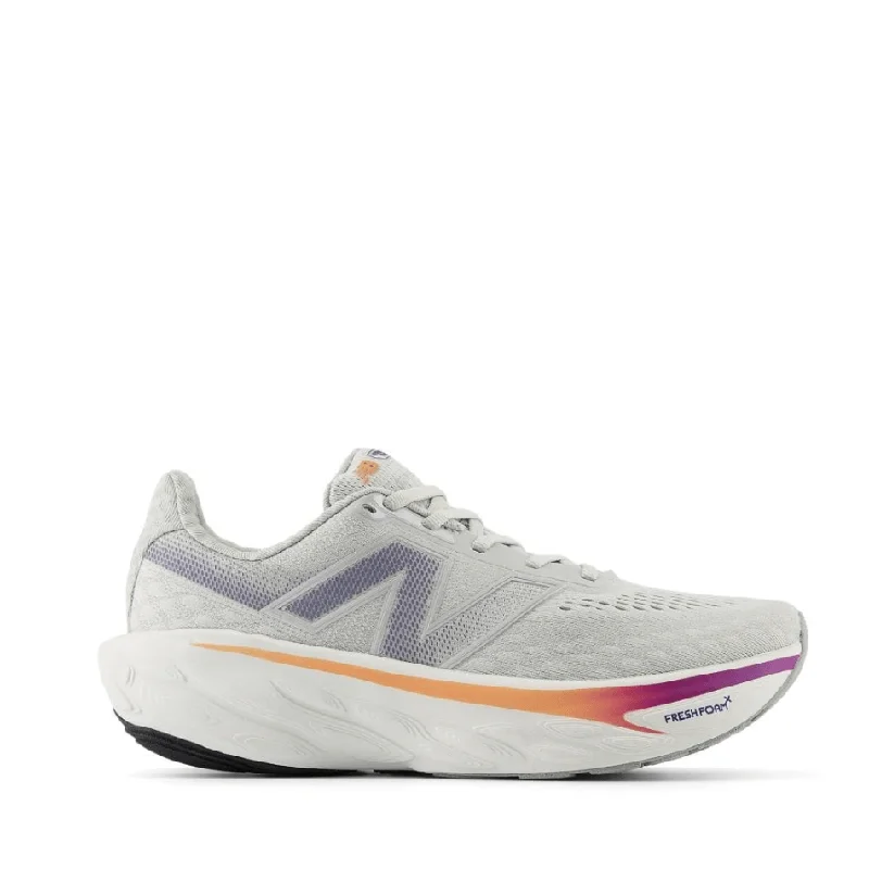 New Balance Women's 1080 v14 Running Shoes in Grey Matter/Silver Metallic