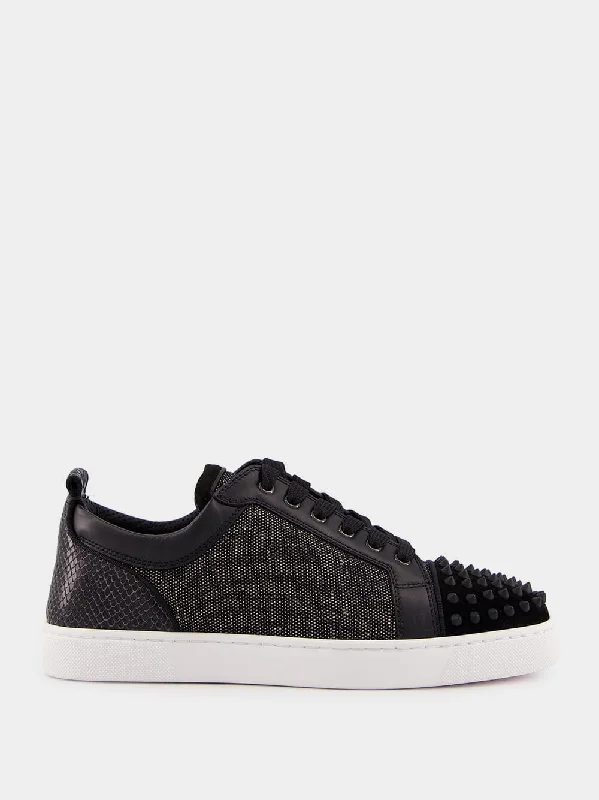 Black Louis Junior Spikes Sneakers