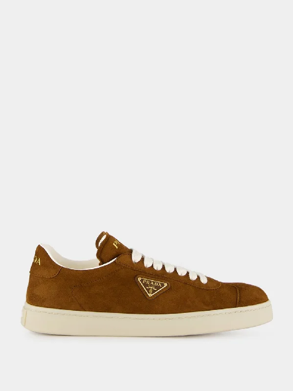 Brown Suede Sneakers