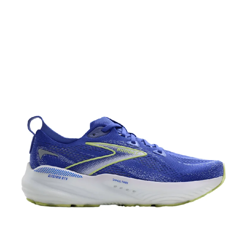 Brooks Women's Glycerin GTS 22 Running Shoes in Amparo Blue/Hyper Iris/Yellow SS25