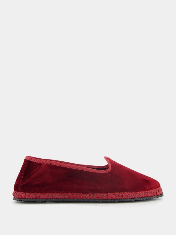 Modigliani Burgundy Slippers