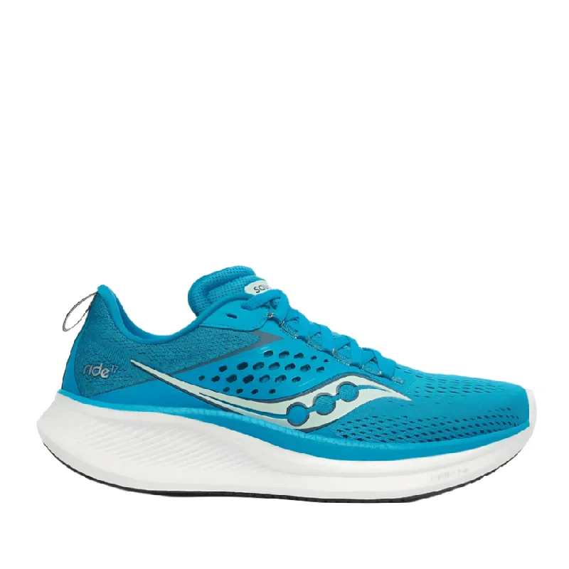 Saucony Ride 17 Women's Running Shoes AW24 Viziblue/Mirage