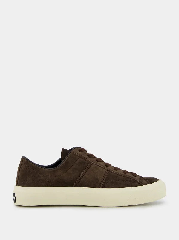 Brown Suede Cambridge Sneakers