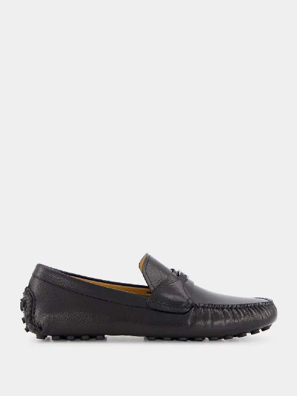 Gancini Ornament Driver Loafer