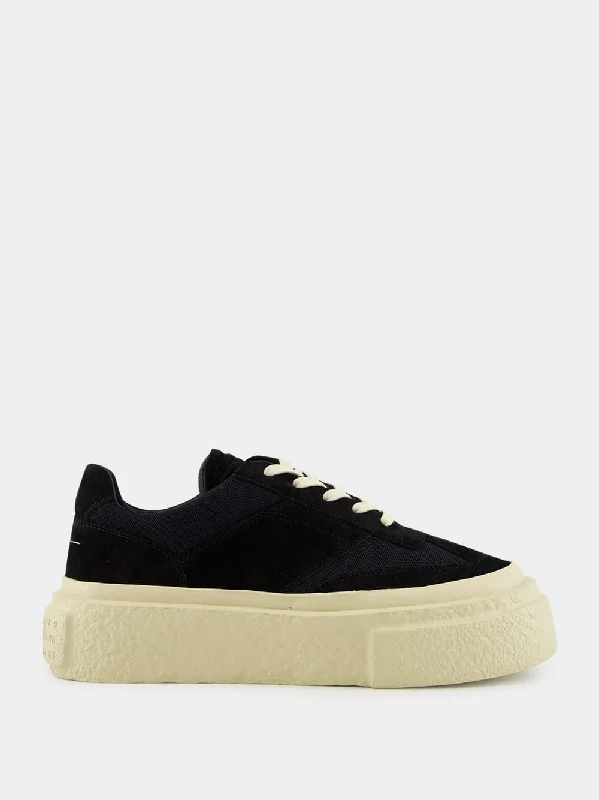 Black Chunky Gambetta Sneakers