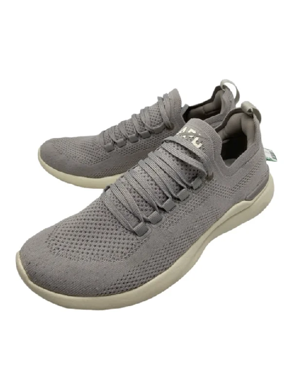 APL Shoe Size 8.5 Light Gray Synthetic Sneakers