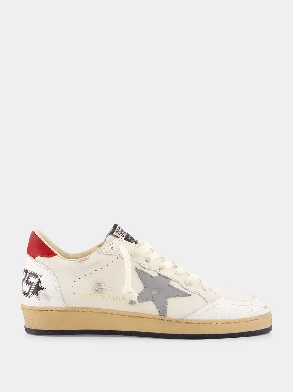 White Ball Star Leather Sneaker