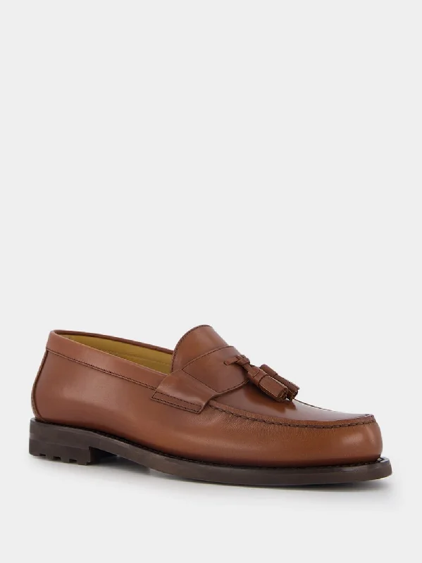 Leather Loafers with Tassels