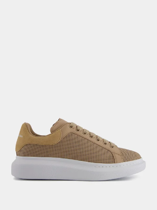 Perforated Leather Sneakers