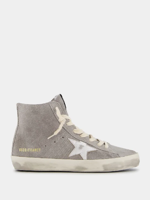 Francy Suede High-Top Sneakers