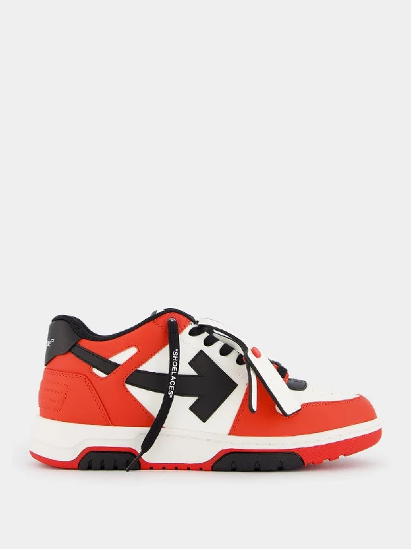 Out Of Office Low-Top Red Sneakers