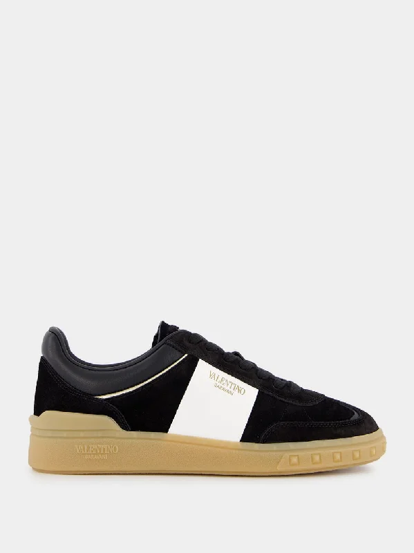 Rockstud Suede Sneakers