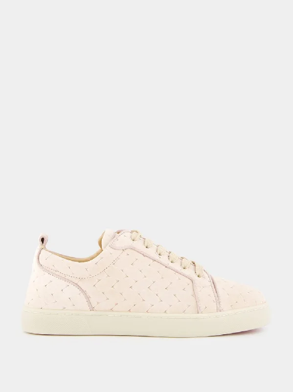 Louis Junior Braided Leche Sneakers