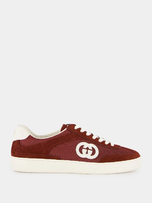 Interlocking G Suede Sneaker