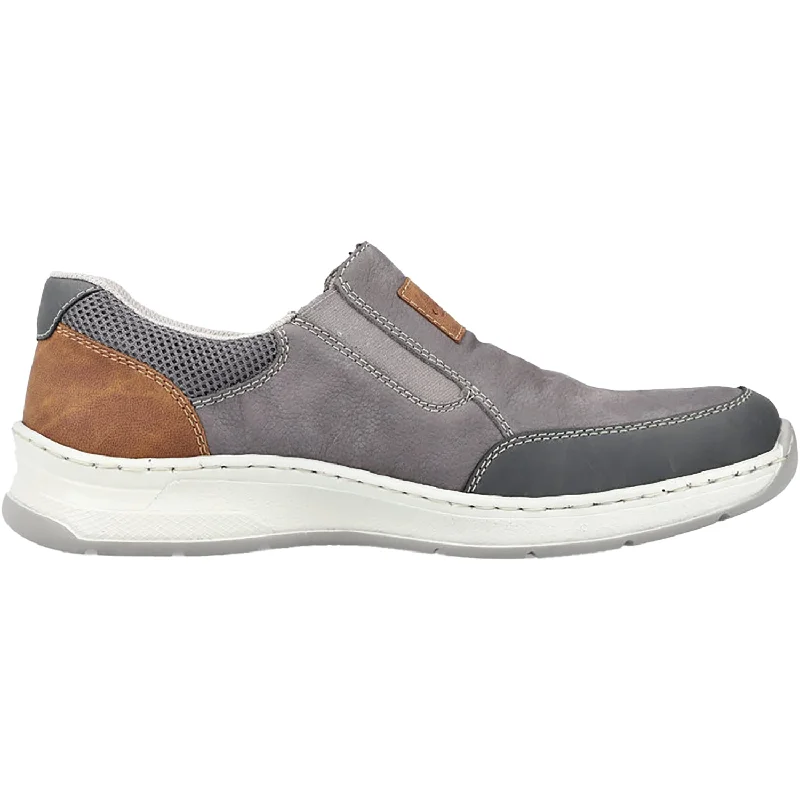 Men's Rieker 14351-42 Ryan 51 Blei/Grey/Blei/Mandel