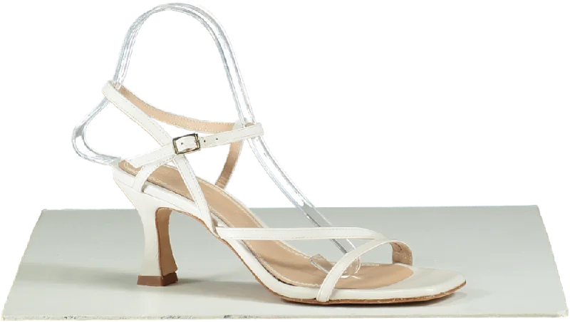 Russell & Bromley Prosecco Strappy Kitten Heel Sandals EU 37 UK 4