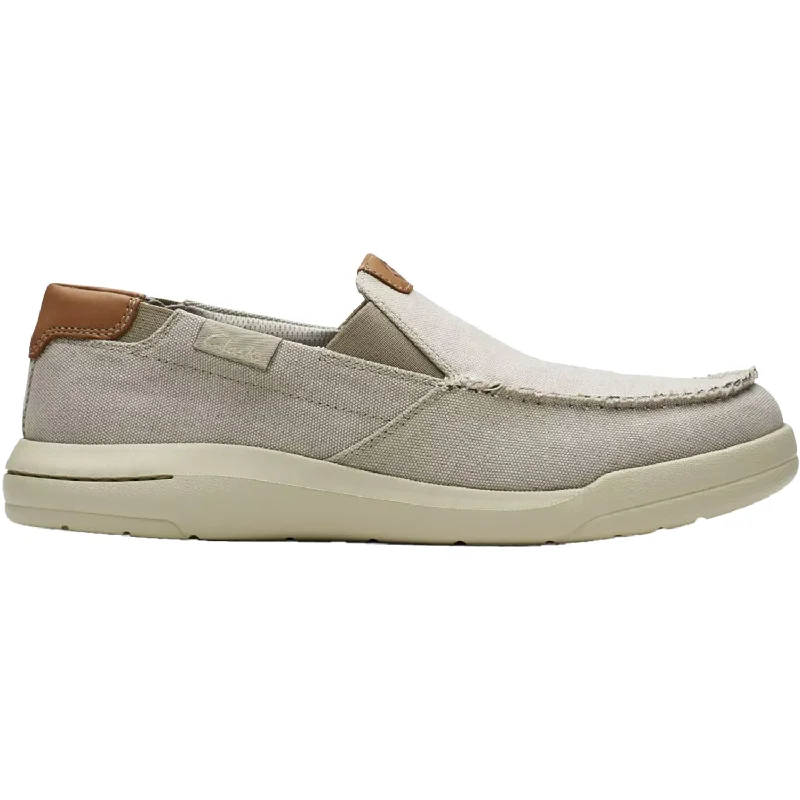 Men's Clarks CS Driftlite Step Light Grey Combi Synthetic