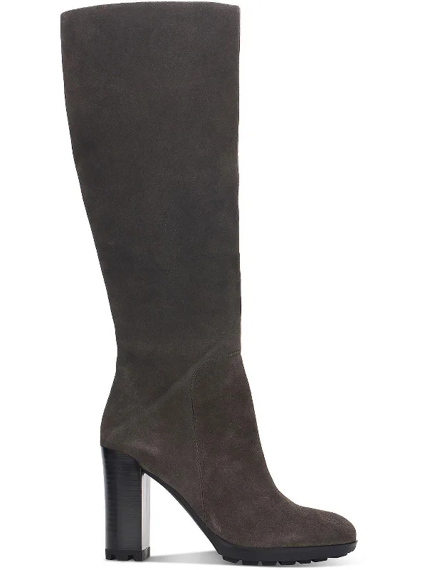 Justin 2.0 Womens Suede Tall Knee-High Boots