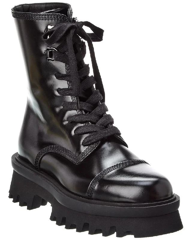 Ferragamo Kira Leather Boot