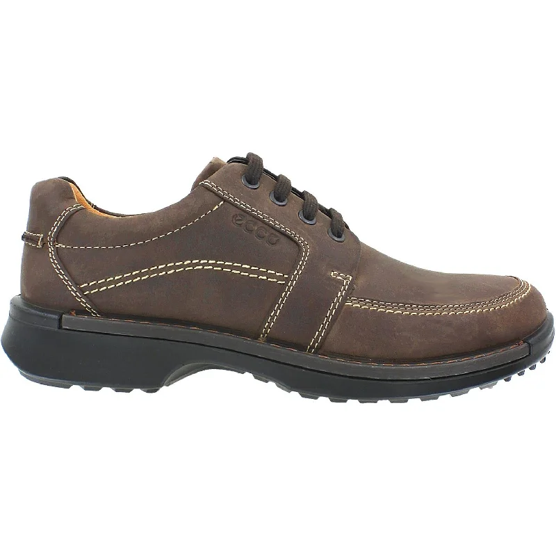 Men's Ecco Fusion II Tie Cocoa Brown Leather