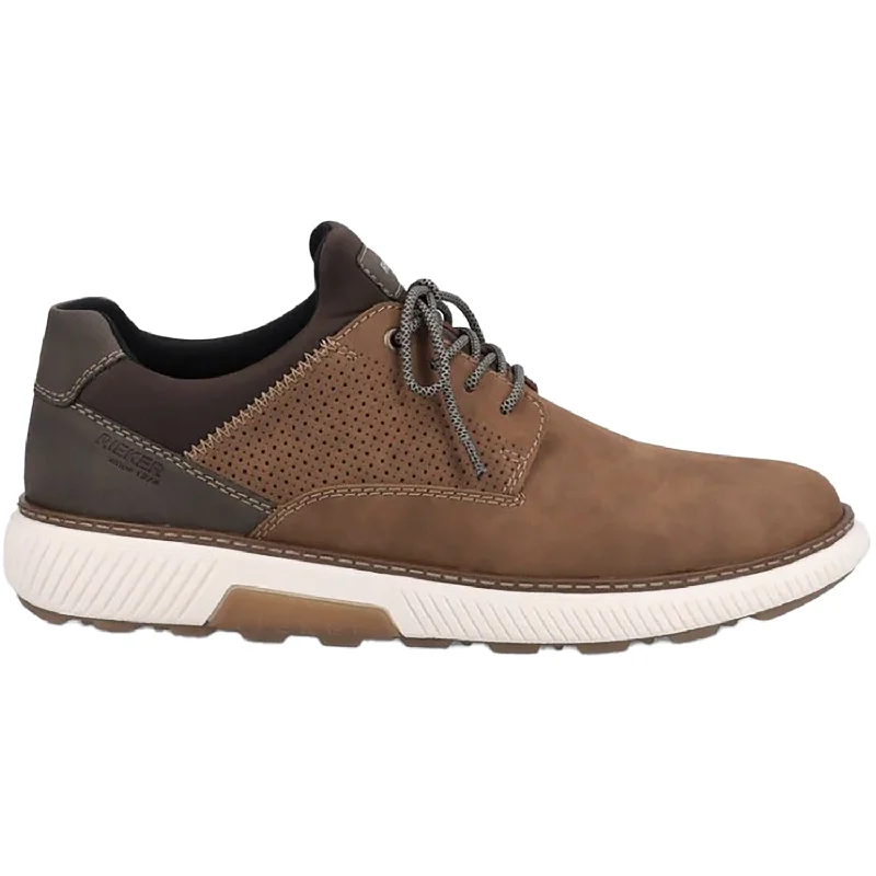 Men's Rieker B3355-24 Brown/Schoko/Braun Leather/Nubuck