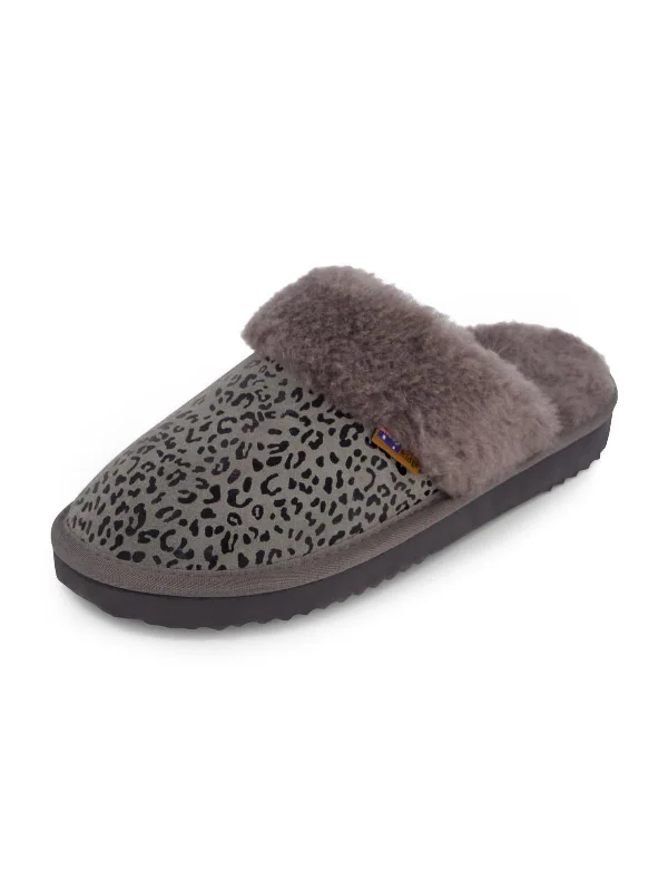 charcoal tonal leopard