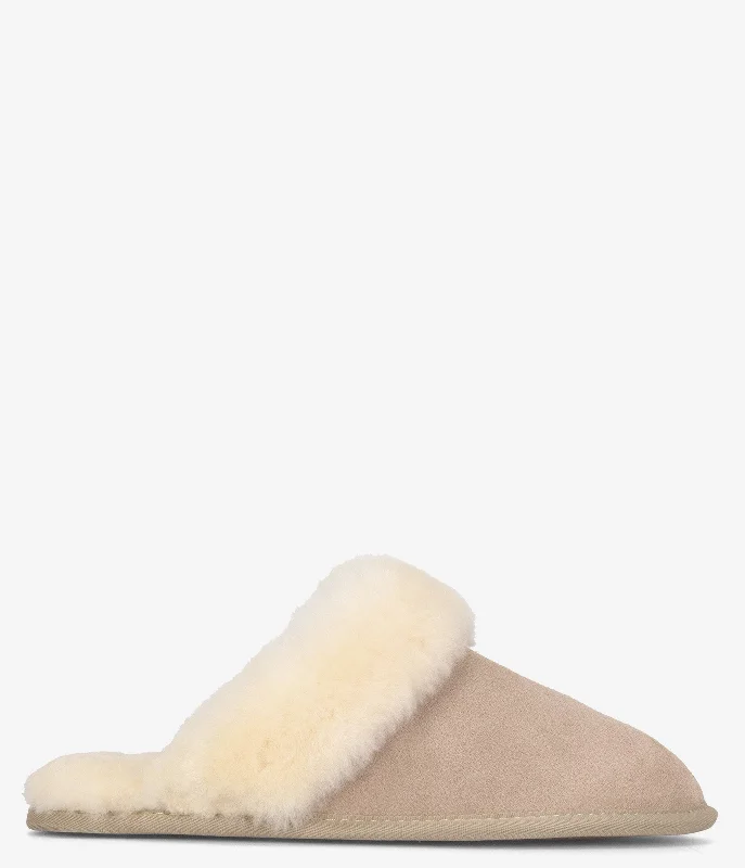 Burleigh Soft Sole Sheepskin Scuff Slipper - Women