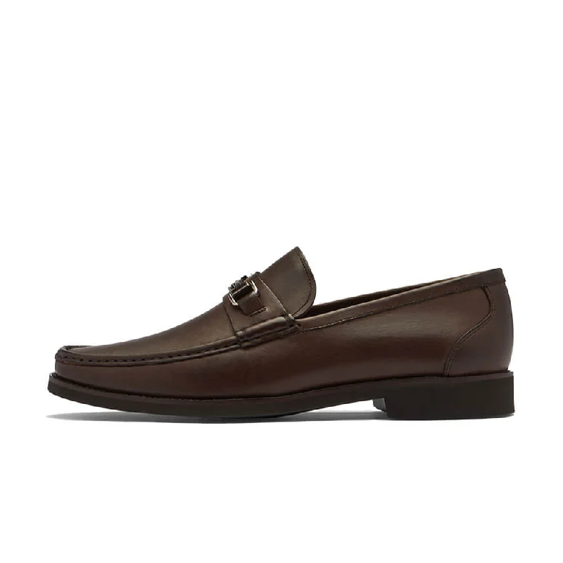 Peter Millar Crown Leather Bit Loafer - Brown*