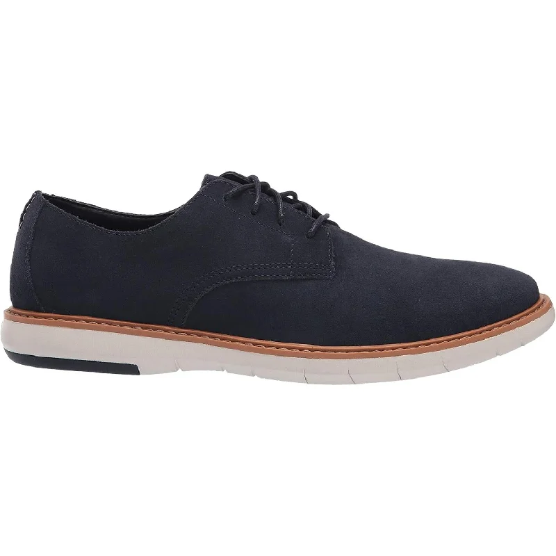 Men's Clarks Draper Lace Navy Suede