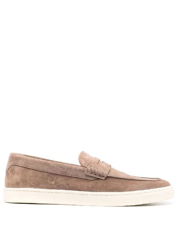 Suede Loafers