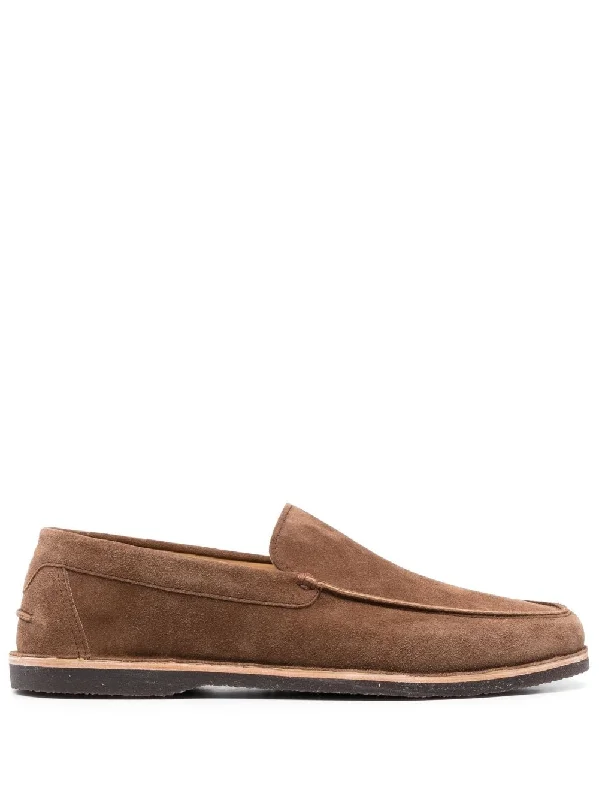 Suede loafers