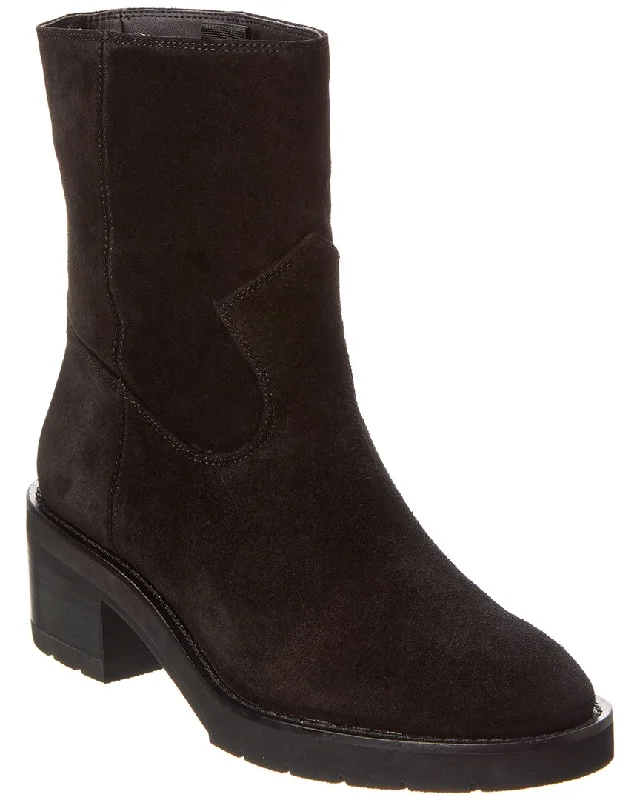 Stuart Weitzman Boulevard Suede Bootie