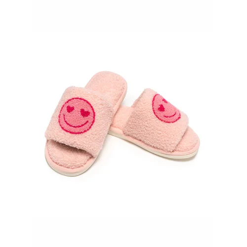 The Pink Happy Slide Slipper