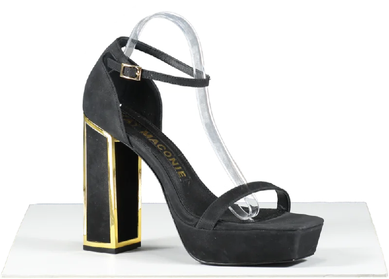 Kat Maconie Black Missy Sandals UK 8 EU 41 👠