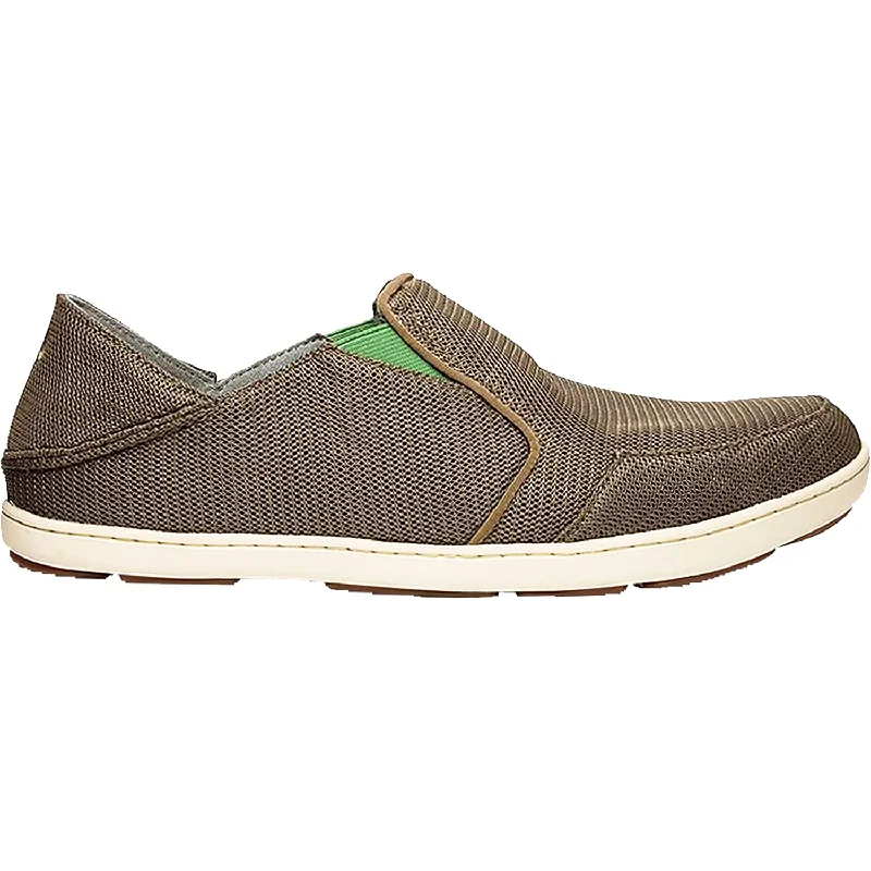 Men's OluKai Nohea Mesh Mustang/Lime Peel Mesh