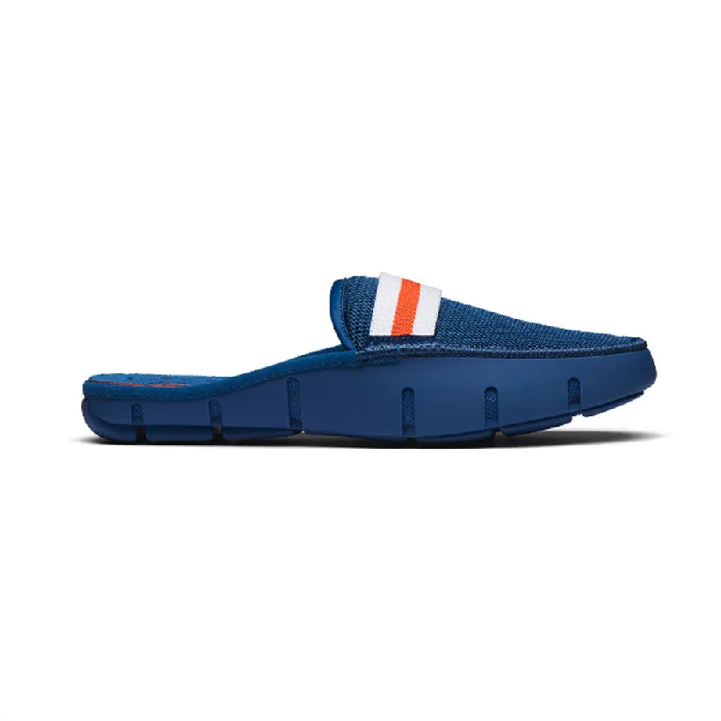 SWIMS Slide Loafer Boat Shoes - Navy*