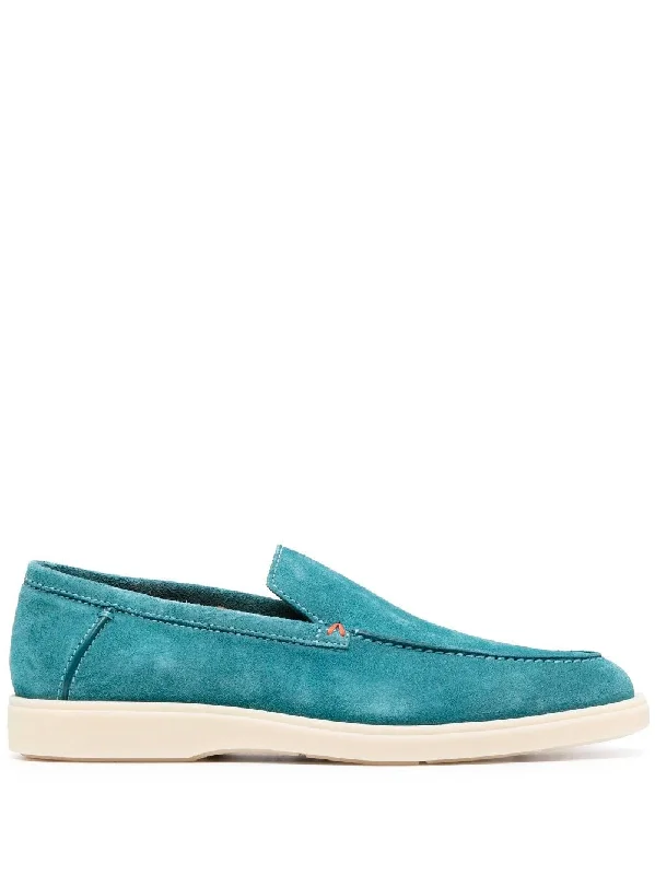 Suede loafers