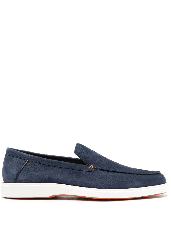 Suede Leather Loafers