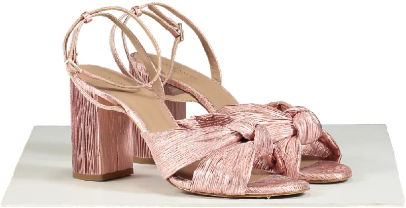 LK Bennett Pink Eliana High Heel Sandals 41 UK 8