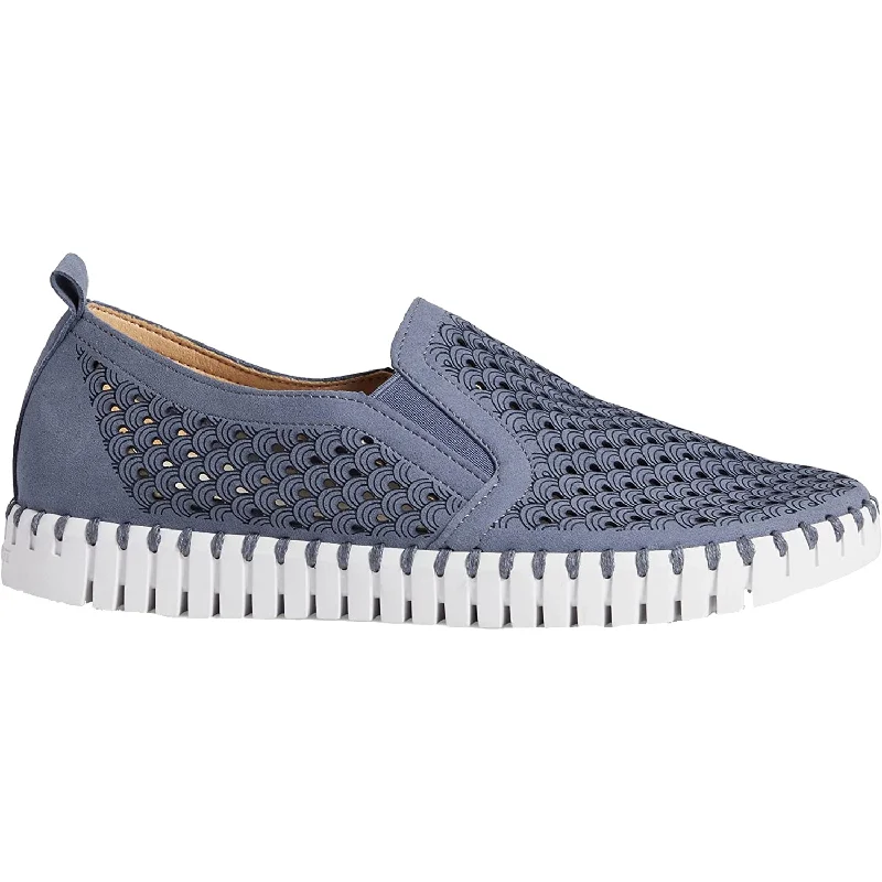 Women's Ilse Jacobsen Tulip 140 Grey Blue Synthetic