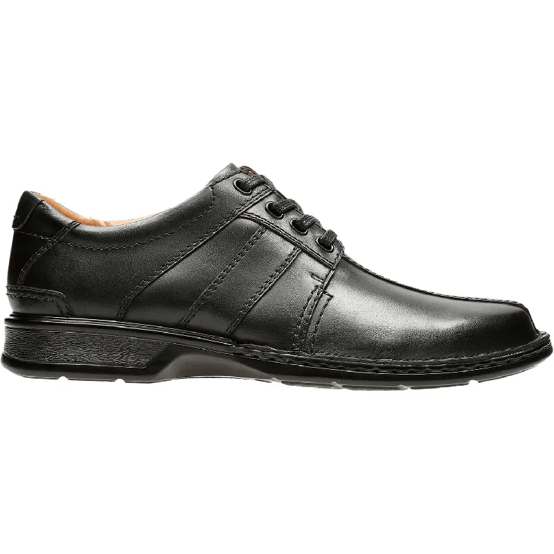 Men's Clarks Touareg Vibe Black Leather